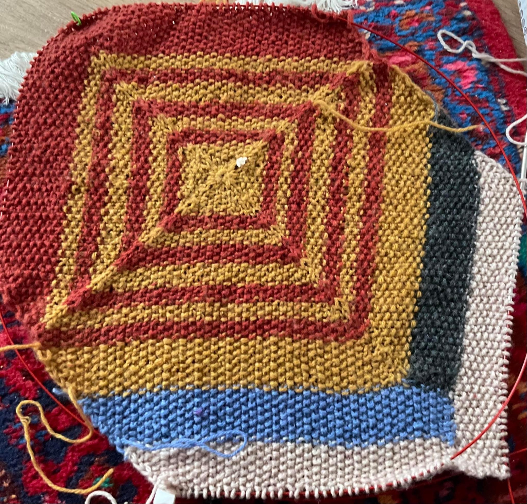 Scheepjes CKAL Bullfinch Blanket kit | Scheepjes Mega Whirl