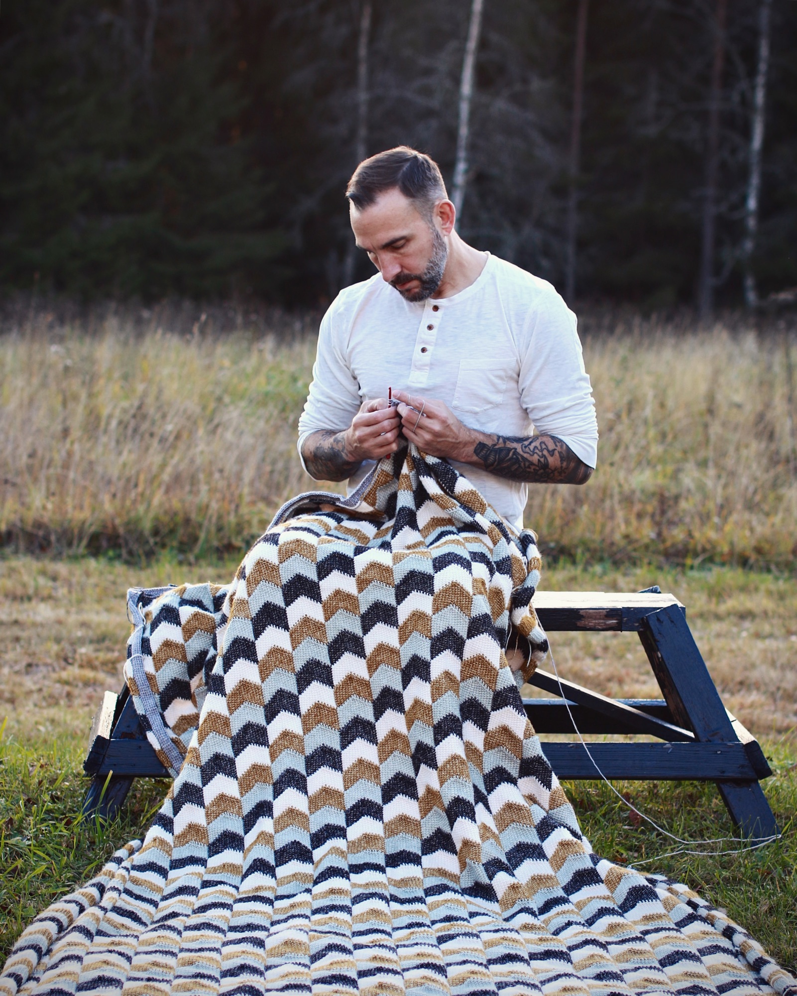 The “One Way or Another” Tunisian crochet pattern – Martin Up North