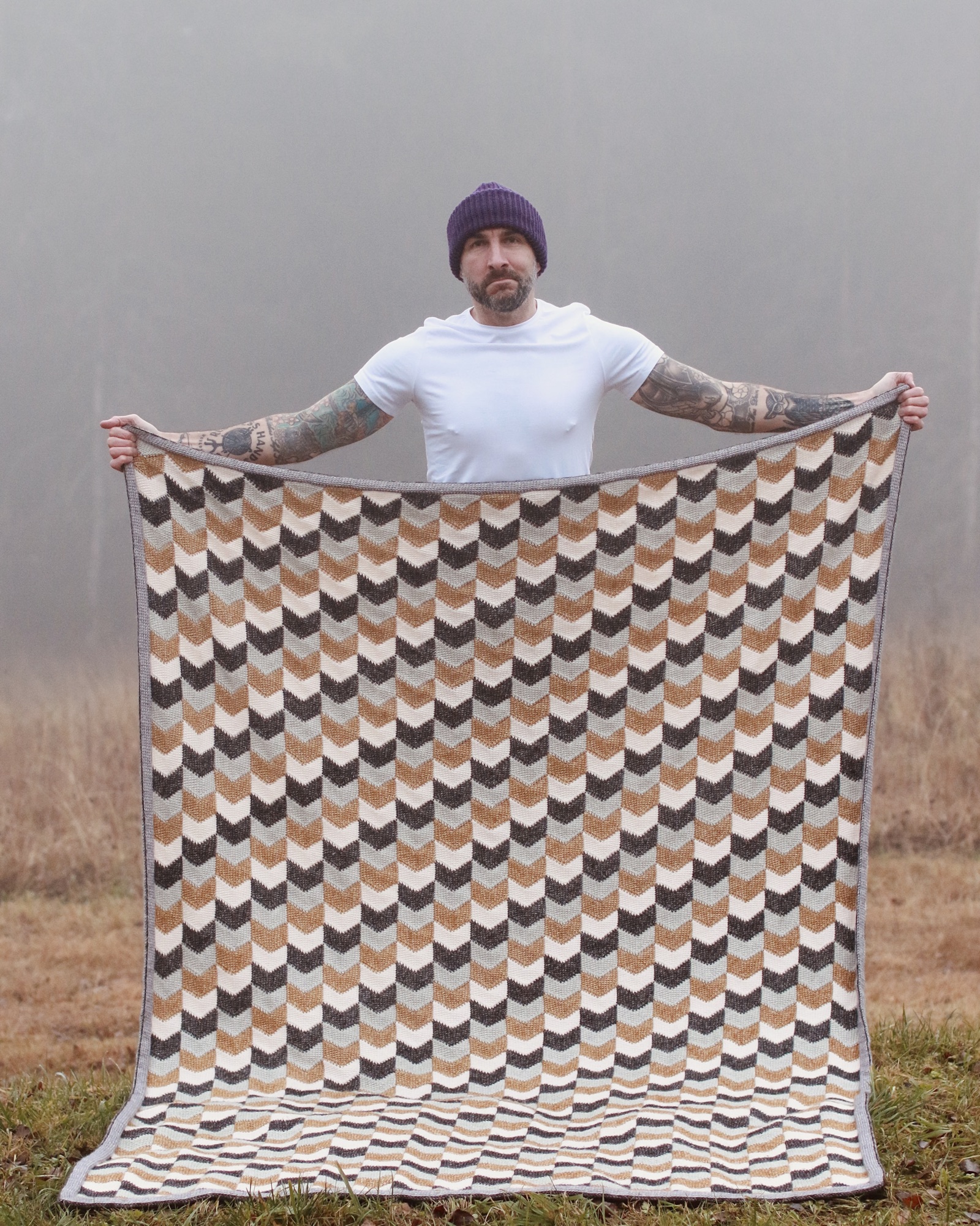 The “One Way or Another” Tunisian crochet pattern – Martin Up North